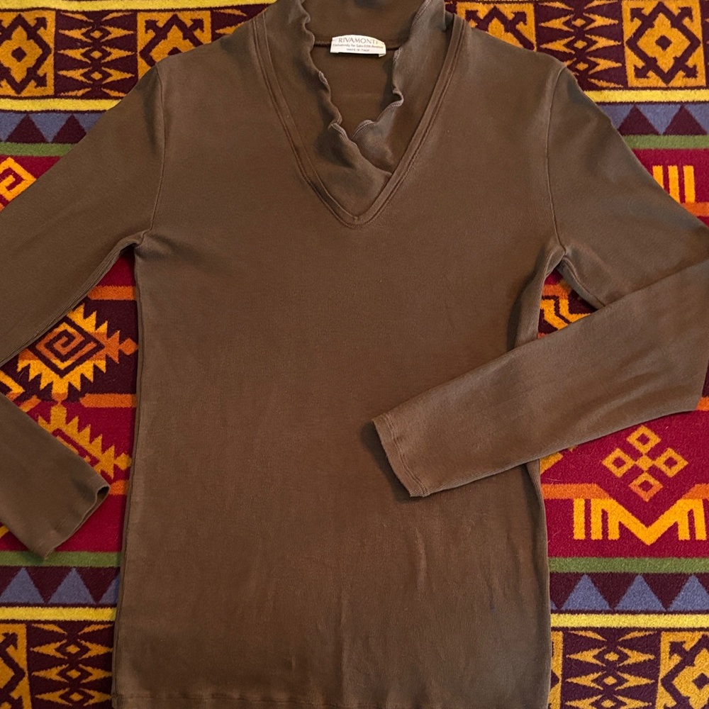 Rivamonti long sleeve cotton top